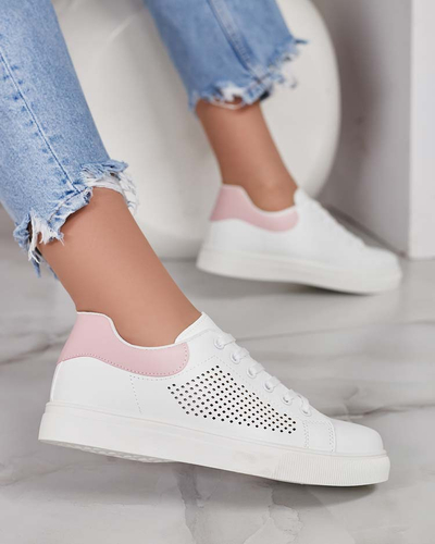 Royalfashion Chaussures de sport en cuir écologique pour femme Lafatta