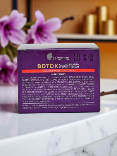 Luxelux Athena Collagenum – crème anti-rides au collagène et peptides