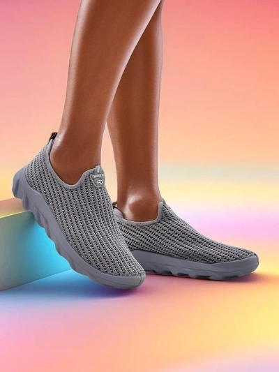Royalfashion Chaussures de sport femmes à enfiler en tissu Erra