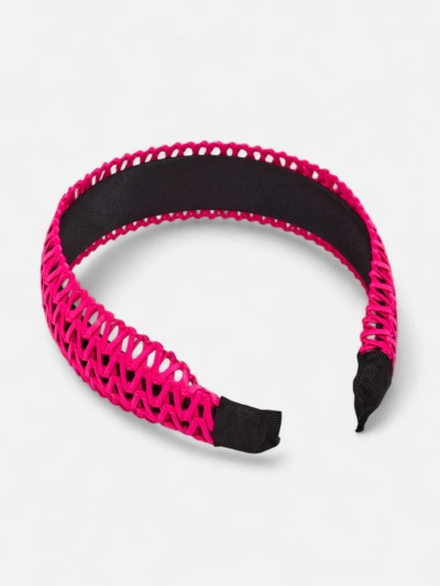 Royalfashion Bandeau ajouré tressé pour femmes