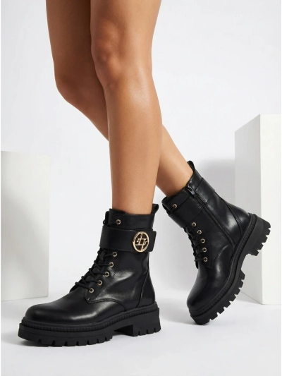 Bottines pour femmes en cuir écologique Eulin