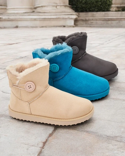 Royalfashion Bottes courtes pour femmes a'la snow boots Malla