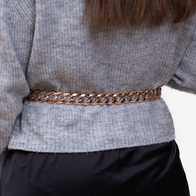 Ceinture décorative dorée - chaîne - Accessoires
