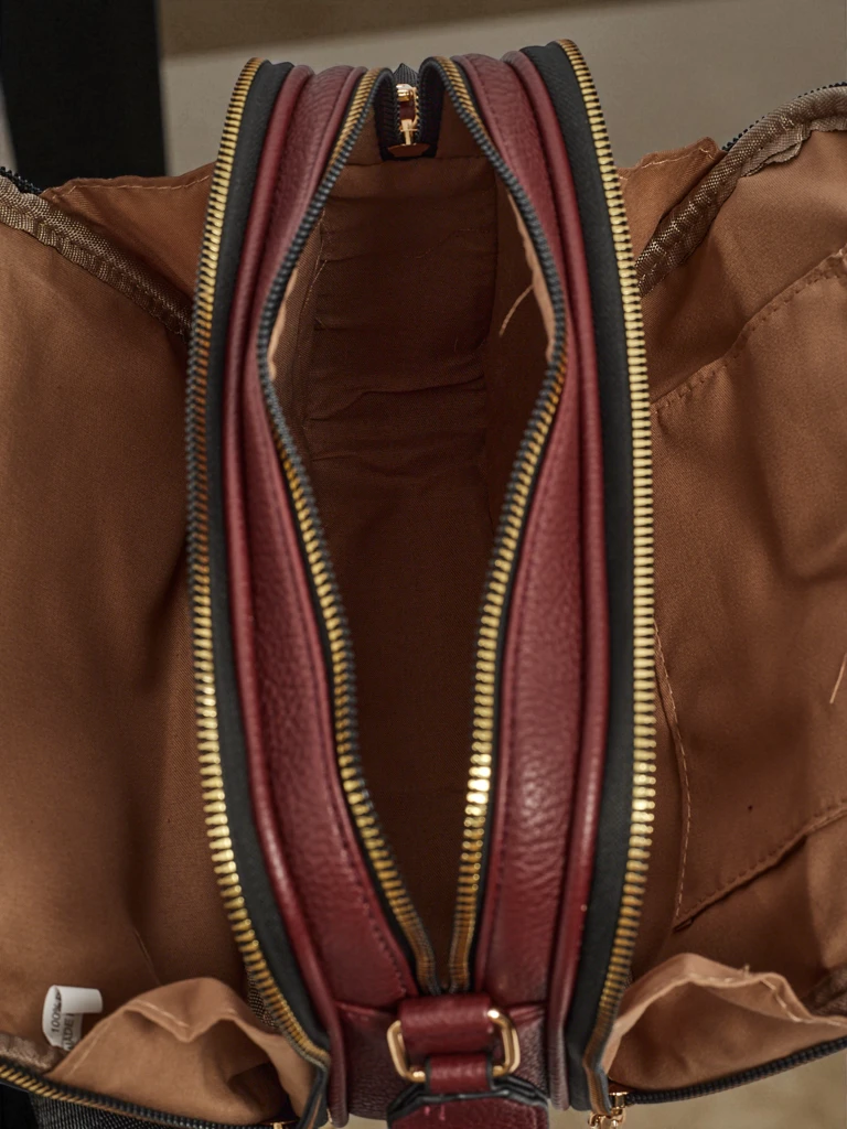 Petit sac à main pour femme en cuir écologique Merlina