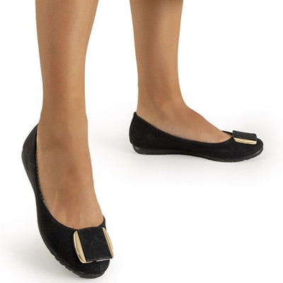 Ballerines Milagros noires pour femmes - Chaussures 1