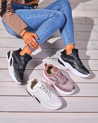 OUTLET Chaussures de sport femme noires Baskets Filondi - Footwear