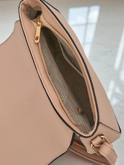 Royalfashion Petit sac à main pour femme en cuir écologique Moderno Viva