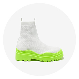 néon || vert foncé || blanc