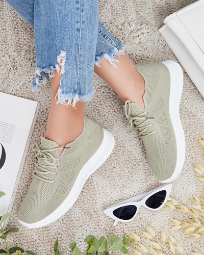 Royalfashion Chaussures de sport en tissu pour femmes Vobullo