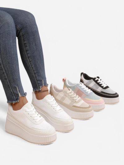 Royalfashion Baskets Plateforme Femme Siserra