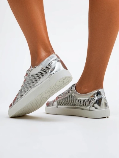 Royalfashion Baskets en cuir éco-lacqué pour femmes Azzuros