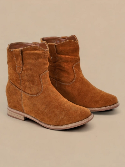 Bottes de cowboy marron sur un coin couvert Jelluma - Footwear