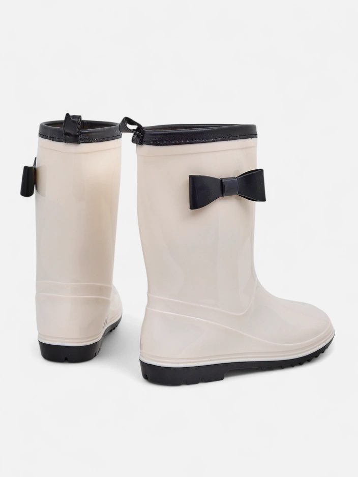Royalfashion Bottes pour enfants avec un nœud Usalli