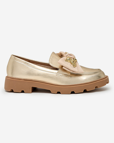 Royalfashion Mokassins avec nœud sur le nez Asedase