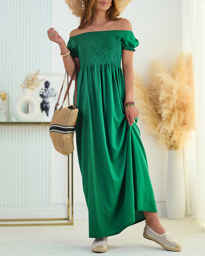 Royalfashion Robe midi pour femme a'la hiszpanka