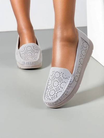 Mocassins perforés Royalfashion pour femmes Besset