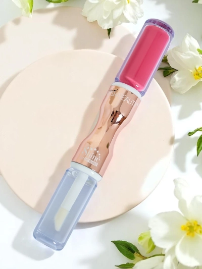 Rouge à lèvres 2-en-1 et gloss transparent Gummy Bare