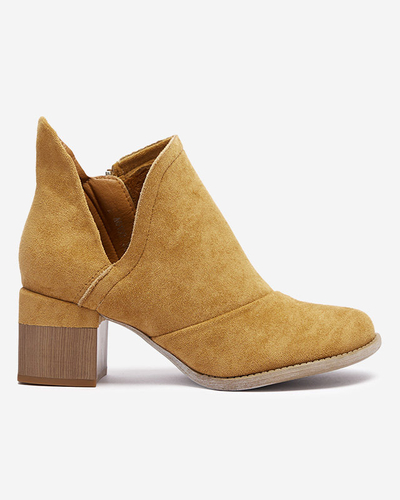 Bottes isolées Camel pour femmes sur le poteau Karela - Footwear