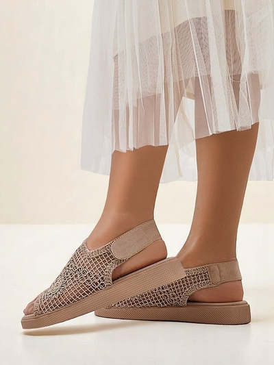 Sandales ajourées Levay pour femmes Royalfashion avec tige