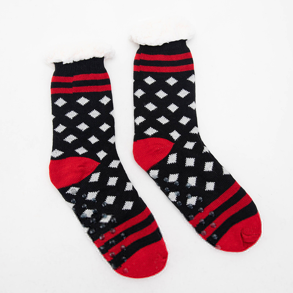 Chaussettes d'hiver femme à motifs - Sous-vêtements