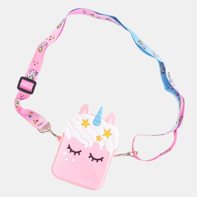 Sac Licorne rose clair avec une licorne - Sacs à main