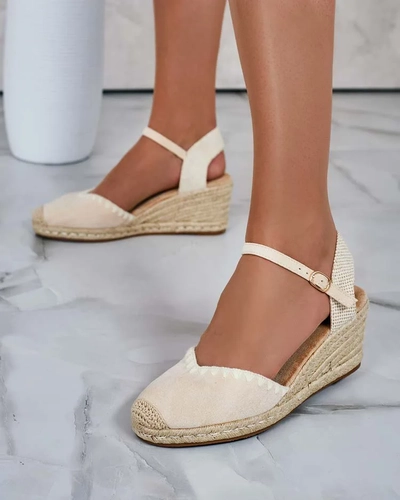 Royalfashion Espadrilles sur talon Moniz Booty