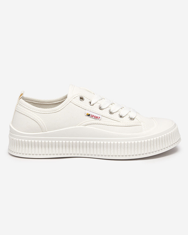 OUTLET Baskets blanches pour femmes Scola-Shoes