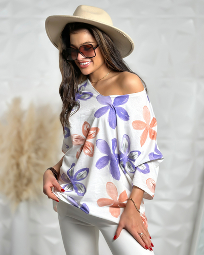 Royalfashion Chemisier imprimé pour femme