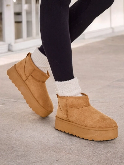 Royalfashion Bottes de neige courtes pour femmes a'la Havale