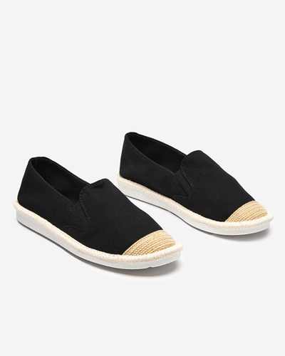 Espadrilles femme noires Joll- Footwear
