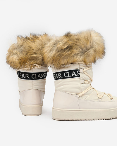 Royalfashion slip-on boots a'la snow boots for women GMILLO