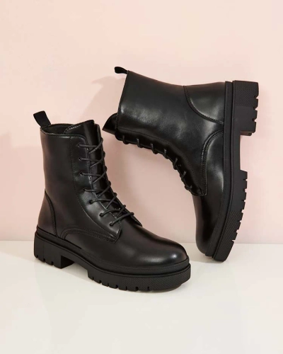 Royalfashion Bottes à lacets Bumalo pour femme