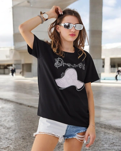 Blouse en coton Royalfashion pour femmes avec imprimé