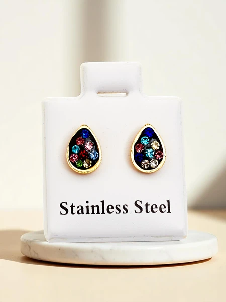 Royalfashion Boucles d'oreilles goutte d'eau pour femme