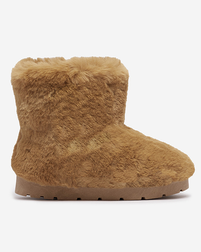 Bottes de neige pour femmes de couleur camel Ottola- Footwear