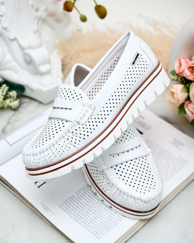 Royalfashion Mocassins ajourés pour femme Leteller