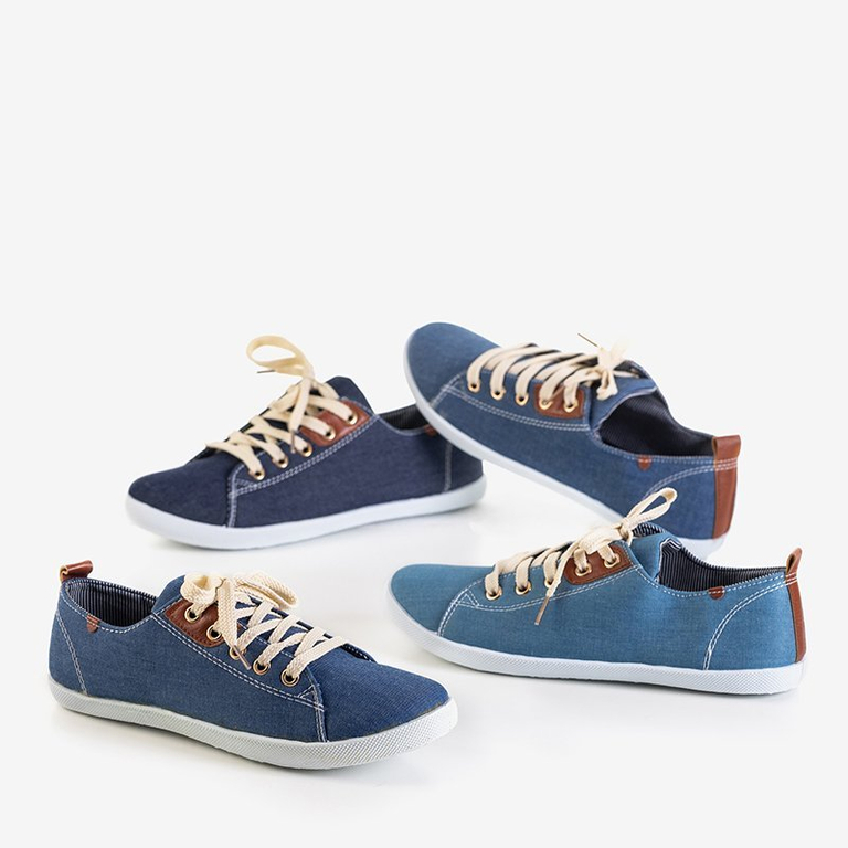 OUTLET Baskets à lacets bleues pour femmes de Sindri - Chaussures