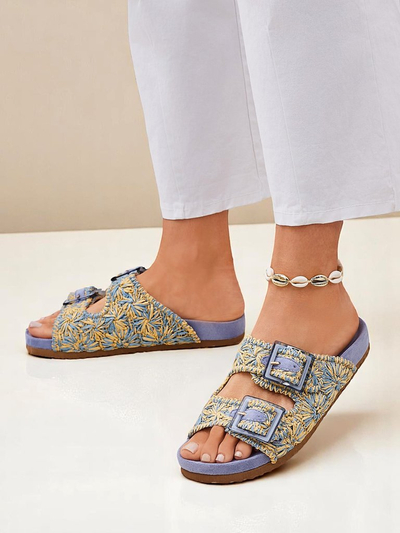Sandales Royalfashion pour femmes avec boucles Samorra