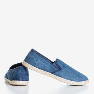 Espadrilles femme bleu foncé Meronis - Footwear