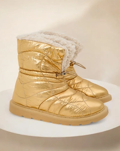 Royalfashion Bottines de neige pour femmes à la manière des bottes de neige Oferita