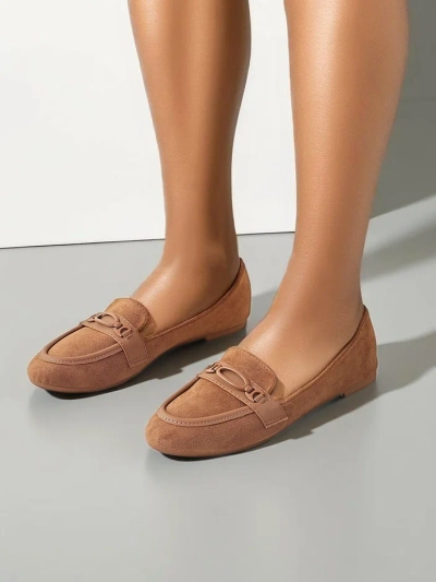 Royalfashion Mocassins éco en suède pour femmes Zammei