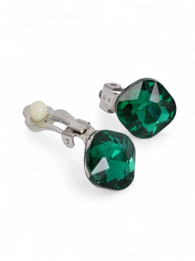 Royalfashion Boucles d'oreilles à clip pour femmes avec cristal