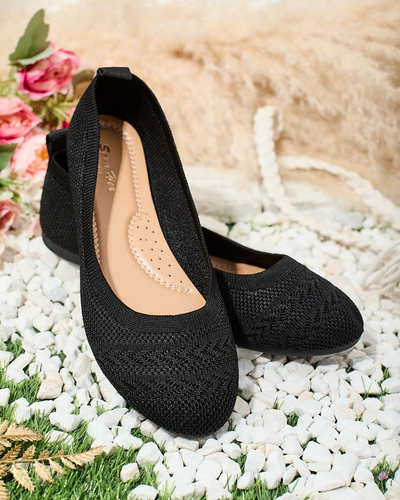 Royalfashion Ballerines Salin pour femme