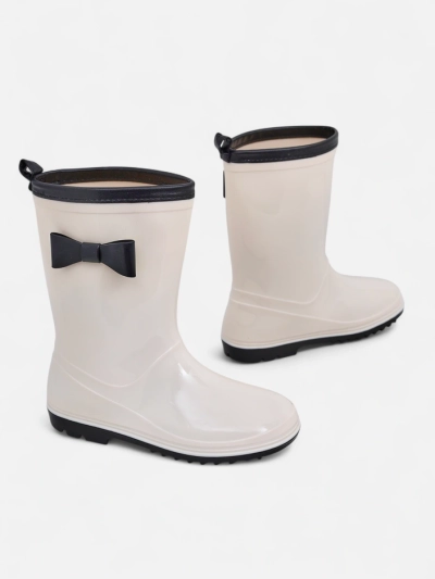 Royalfashion Bottes pour enfants avec un nœud Usalli