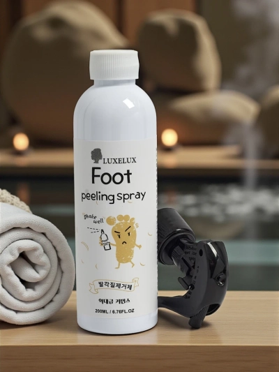 Spray de Peeling pour les Pieds pour Femmes Luxelux 200ml