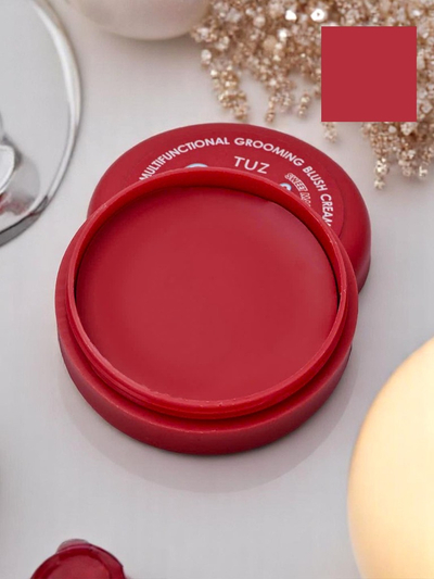 Fard à joues crème en pot Rose Corail