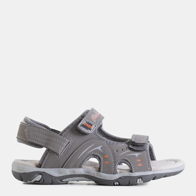 Sandales velcro Tores grises pour garçon - Footwear