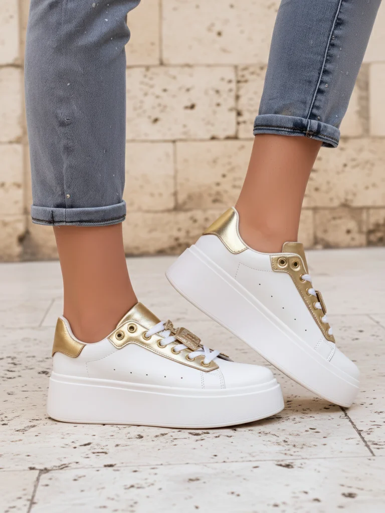 Royalfashion Sneakers de sport pour femmes Kisoffi