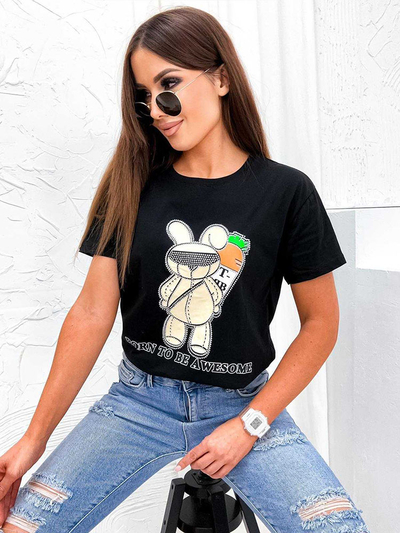 Royalfashion T-shirt imprimé pour femme
