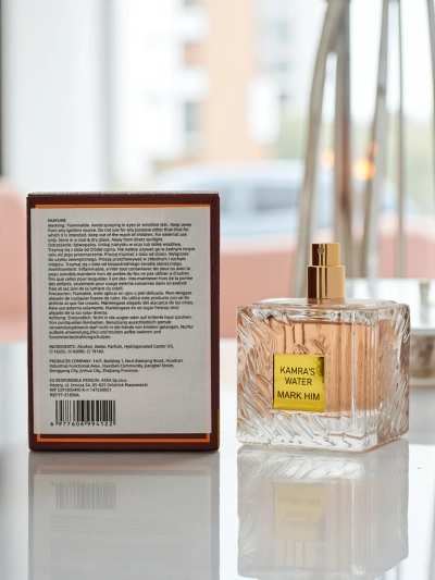 Kamra's Water - une eau de toilette de luxe pour hommes